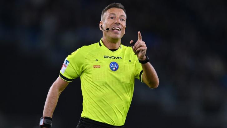 Italian referee Davide Massa